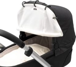 Dooky Universal Cover Zonnescherm Kinderwagen - Crème -Kinderwagens Winkel 1200x1065 1