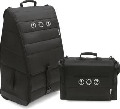 Bugaboo Comfort Transporttas - Zwart / Rood -Kinderwagens Winkel 1200x1083 2