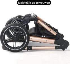 Merkloos BrightWise Luxe Kinderwagen 3 In 1 Van Voldoet Aan Alle Europese Veiligheidscertificaten - Wandelwagen - Kinderwagen 3-in-1 Incl Autostoel - Kinderwagen Maxi Cosi – Buggy 3 In 1 - Newborn - Zwart -Kinderwagens Winkel 1200x1095 11