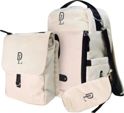 Deryan Luiertas Rugzak Met Verschoonmatje - Inclusief Flessenwarmhouder - Kinderwagenhaken En Isoleervak - Cream -Kinderwagens Winkel 1200x1095 7