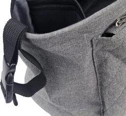 Dooky Diaper Buggy Organizer Grey Melange -Kinderwagens Winkel 1200x1097 1
