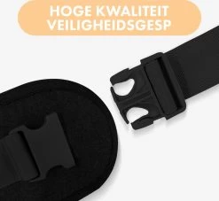 Deryan Pack Light Luxe Heupdrager - Ergonomische Draagzak + Opbergvakjes Zwart -Kinderwagens Winkel 1200x1103 12