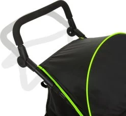 Hauck Runner Kinderwagen - Zwart/Neon Geel -Kinderwagens Winkel 1200x1106 7