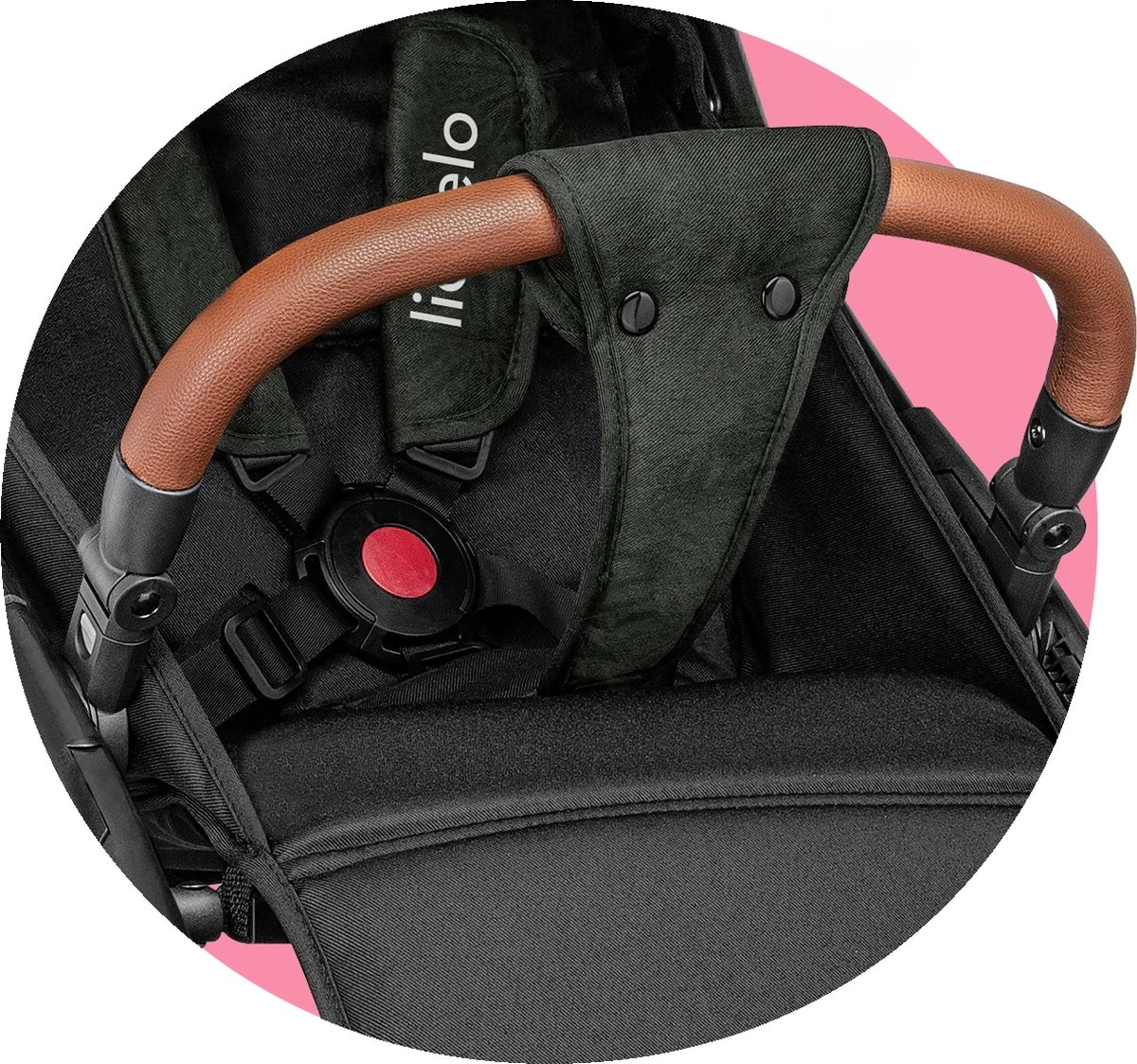 Lionelo Buggy Julie One - Kinderwagen Premium - Automatisch Opvouwen - Wandelwagen Tot 22 Kg - Comfortabele Zitje 6 Lionelo Buggy Julie One - Kinderwagen Premium - Automatisch Opvouwen - Wandelwagen Tot 22 Kg - Comfortabele Zitje - Afbeelding 6