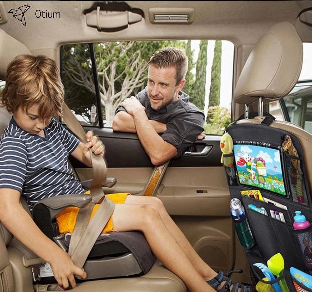 Luxe Autostoel Organizer - Met Tablet Of IPad Vak - Organizer Voor In De Auto - Kind - Kids - Geschikt Voor IPad Of Tablet - Nieuw! - Vakantie - 10 Vakken - Voor Kinderen - Car Organizer - 2021 Uitvoering! Auto Organizer - Nieuw! 7 Luxe Autostoel Organizer - Met Tablet Of IPad Vak - Organizer Voor In De Auto - Kind - Kids - Geschikt Voor IPad Of Tablet - Nieuw! - Vakantie - 10 Vakken - Voor Kinderen - Car Organizer - 2021 Uitvoering! Auto Organizer - Nieuw! - Afbeelding 7
