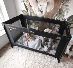 Deryan Believer Campingbedje - 120x60cm - Zwart -Kinderwagens Winkel 1200x1127 8