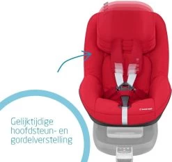 Maxi-Cosi Pearl Autostoeltje - Vivid Red -Kinderwagens Winkel 1200x1132 3