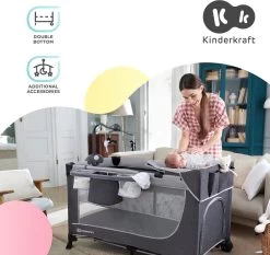 Kinderkraft Campingbed - Leody Met Accessoires - Roze 36 Kinderkraft Campingbed - Leody Met Accessoires - Roze -Kinderwagens Winkel 1200x1132 6