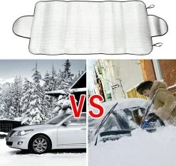 Universele Antivries Scherm Voorruit & Achterruit - Zonnewering / Zonwering Voorraam Beschermer - Autozonwering Autoraam - Aluminium - Universeel -Kinderwagens Winkel 1200x1135