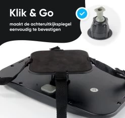 Autospiegel Baby 360° Verstelbaar Voor Hoofdsteun Autostoel -Achteruitkijkspiegel XL- Achterbankspiegel Kinderen -Baby Veiligheid Accessoires - Zwart -Kinderwagens Winkel 1200x1142 4