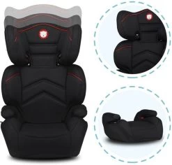 Lionelo Lars - Autostoeltje - ImpactGuard - Extra Spons - Tot 36kg