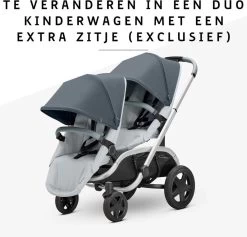 Quinny Hubb Mono Kinderwagen - Graphite On Grey -Kinderwagens Winkel 1200x1150 27