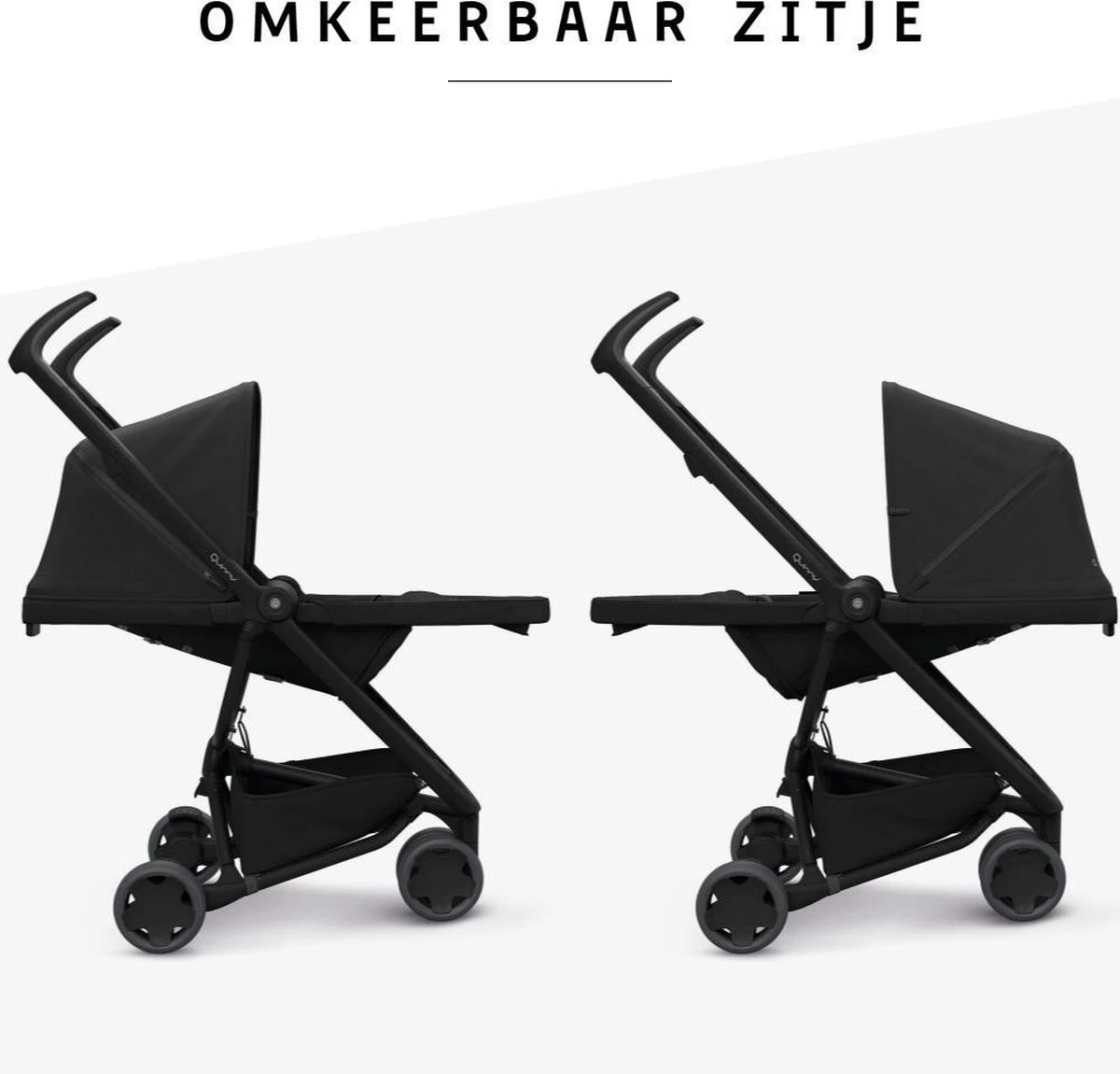 Quinny Zapp Flex Buggy - Black On Black 6 Quinny Zapp Flex Buggy - Black On Black - Afbeelding 6