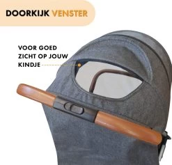 Deryan Rolo Luxe Lichtgewicht Buggy - Grijs -Kinderwagens Winkel 1200x1150 5