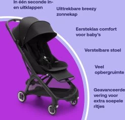 Bugaboo Butterfly Midnight Black - Buggy -Kinderwagens Winkel 1200x1155 5