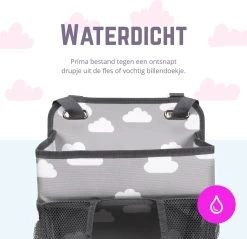 Casteleyn - Luier Organizer - Luiertas - Commodemandjes - Luierzak - Extra Ruim - Verstelbaar - Waterdicht - Wolkjes 19 Casteleyn - Luier Organizer - Luiertas - Commodemandjes - Luierzak - Extra Ruim - Verstelbaar - Waterdicht - Wolkjes -Kinderwagens Winkel 1200x1162 2