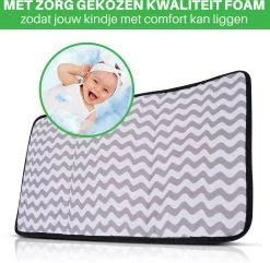 Brisby Slijtvaste Luiertas – Verzorgingstas - Two Tone Groen En Zwart - Inclusief Verschoonmatje - Isoleervakken - Met Geïntegreerde Kinderwagen Haken -Kinderwagens Winkel 1200x1171 9