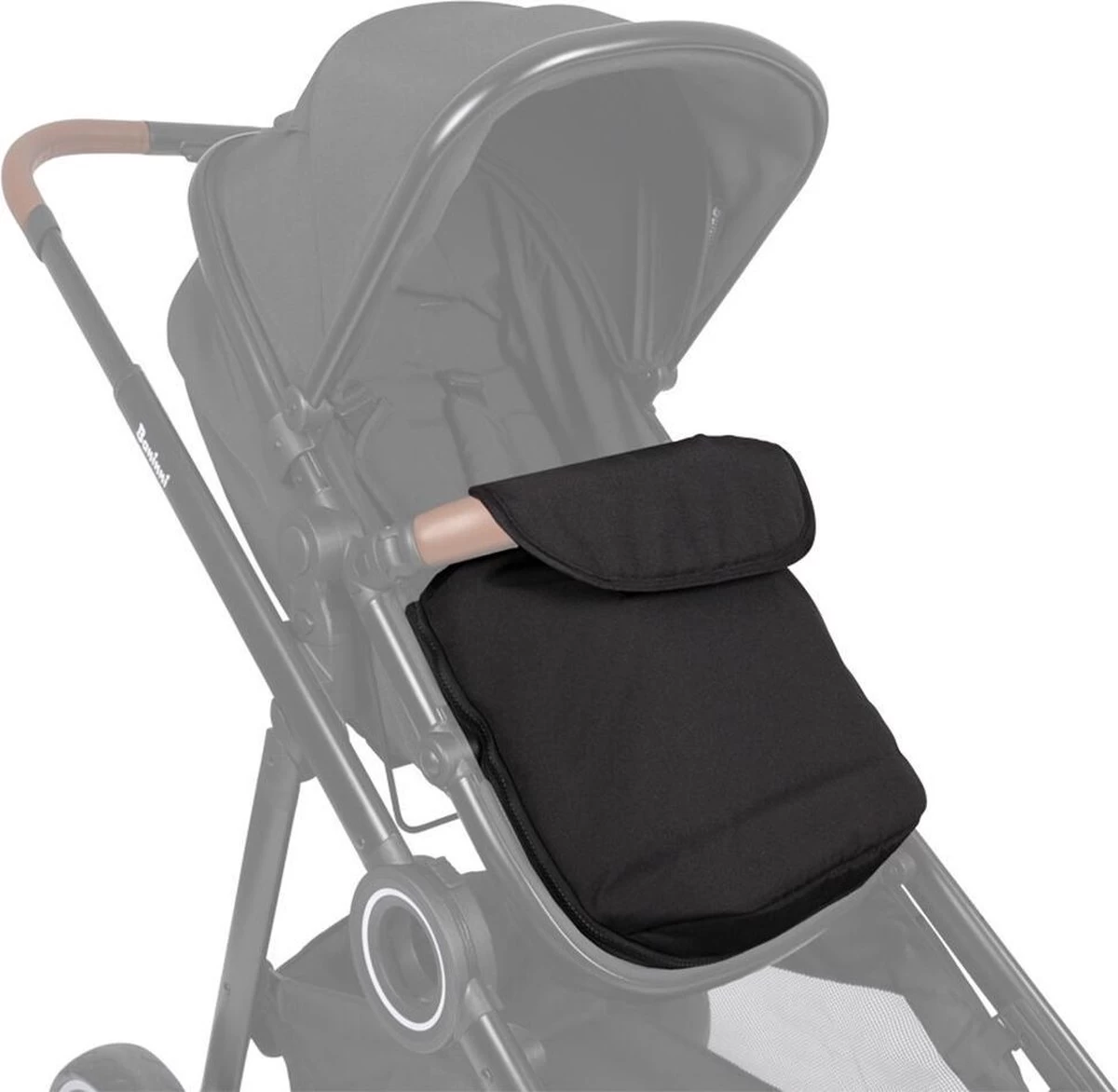 Baninni Voetenzak Voor Luiz Duo Kinderwagen Zwart 1 Baninni Voetenzak Voor Luiz Duo Kinderwagen Zwart