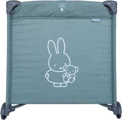 Prénatal Luxe Campingbedje Met Bodemmatras - Inclusief Draagtas - Inklapbaar Baby Campingbed - Met Wieltjes En Kruipluik - 120 X 60 Cm - Groen Melange / Nijntje -Kinderwagens Winkel 1200x1174 10