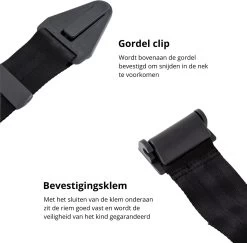 Gordelspanner Voor Kinderen Zwart - Gordelbeschermer Tegen Snijden In De Nek - Gordelclip Gordelversteller Gordelverlenger - Gordelklem Voor Kinderen -Kinderwagens Winkel 1200x1181 2