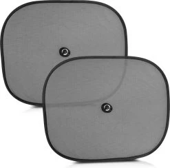 Navaris 2x Auto Zijruit Zonwering - 44 X 36 Cm Zonnescherm Set Voor Bescherming Van Baby, Kinderen - Voor Zijruit En Achterbank 8 Navaris 2x Auto Zijruit Zonwering - 44 X 36 Cm Zonnescherm Set Voor Bescherming Van Baby, Kinderen - Voor Zijruit En Achterbank -Kinderwagens Winkel 1200x1186