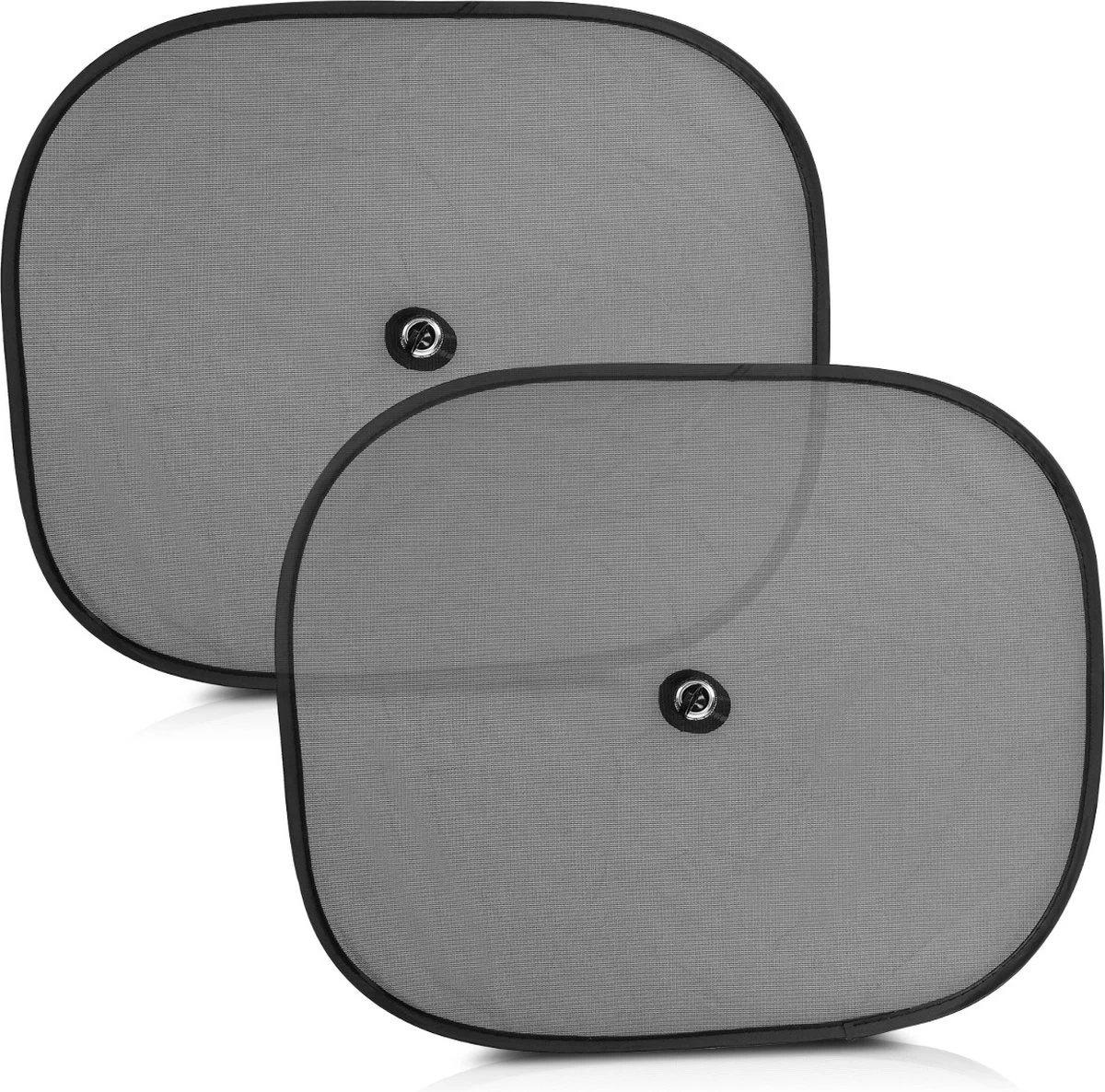 Navaris 2x Auto Zijruit Zonwering - 44 X 36 Cm Zonnescherm Set Voor Bescherming Van Baby, Kinderen - Voor Zijruit En Achterbank 3 Navaris 2x Auto Zijruit Zonwering - 44 X 36 Cm Zonnescherm Set Voor Bescherming Van Baby, Kinderen - Voor Zijruit En Achterbank - Afbeelding 3