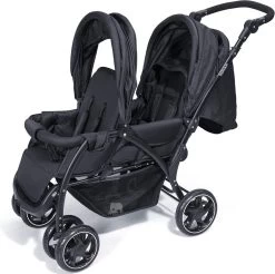 Deryan Luxe Elena Dubbele Buggy- Duo Buggy – Tandem Buggy – Compact En Lichtgewicht -Kinderwagens Winkel 1200x1194 3