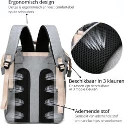 Luiertas - Babyrugtas - Luiertas Met Isoleervak - Luiertas Rugzak - Luiertas Verzorgingstas - Luiertas Groen -Kinderwagens Winkel 1200x1196 14