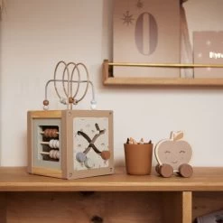 Jollein Houten Activiteitenkubus 15x15x15cm - Farm -Kinderwagens Winkel 1200x1200 1031