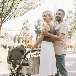 LifeGoods Luiertas Rugzak - Incl. Buggy En Kinderwagen Haken - Complete Set - 23.8 L - Grijs -Kinderwagens Winkel 1200x1200 1341