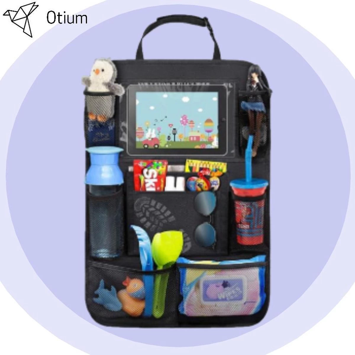 Luxe Autostoel Organizer - Met Tablet Of IPad Vak - Organizer Voor In De Auto - Kind - Kids - Geschikt Voor IPad Of Tablet - Nieuw! - Vakantie - 10 Vakken - Voor Kinderen - Car Organizer - 2021 Uitvoering! Auto Organizer - Nieuw! 2 Luxe Autostoel Organizer - Met Tablet Of IPad Vak - Organizer Voor In De Auto - Kind - Kids - Geschikt Voor IPad Of Tablet - Nieuw! - Vakantie - 10 Vakken - Voor Kinderen - Car Organizer - 2021 Uitvoering! Auto Organizer - Nieuw! - Afbeelding 2