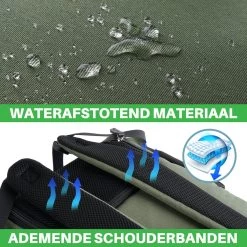 Brisby Slijtvaste Luiertas – Verzorgingstas - Two Tone Groen En Zwart - Inclusief Verschoonmatje - Isoleervakken - Met Geïntegreerde Kinderwagen Haken -Kinderwagens Winkel 1200x1200 1458