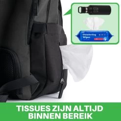 Brisby Slijtvaste Luiertas – Verzorgingstas - Two Tone Zwart En Donkergrijs - Inclusief Verschoonmatje - Isoleervakken - Met Geïntegreerde Kinderwagen Haken -Kinderwagens Winkel 1200x1200 1508