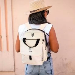 Deryan Luiertas Rugzak Met Verschoonmatje - Inclusief Flessenwarmhouder - Kinderwagenhaken En Isoleervak - Cream -Kinderwagens Winkel 1200x1200 1540