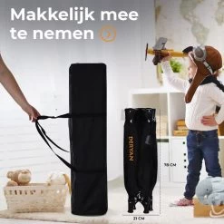 Deryan Kinderbox - Inklapbare Box - 100x100cm - Zwart -Kinderwagens Winkel 1200x1200 1580