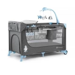 Kinderkraft Joy Luxe - Campingbed Met Schommelfunctie Blauw -Kinderwagens Winkel 1200x1200 1594