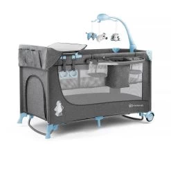 Kinderkraft Joy Luxe - Campingbed Met Schommelfunctie Blauw -Kinderwagens Winkel 1200x1200 1596