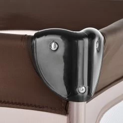 Tectake - Reisbedje Babybed Campingbed Dodo - 132x75x104cm Incl. Aankleedkussen En Draagtas - Bruin - 402203 -Kinderwagens Winkel 1200x1200 1606