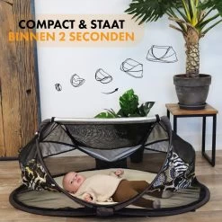 Deryan Baby Luxe Campingbedje – Inclusief Zelfopblaasbare Matras - Zoo -Kinderwagens Winkel 1200x1200 1615