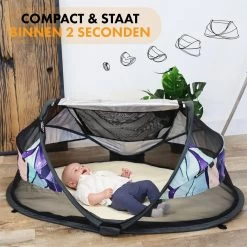Deryan Baby Luxe Campingbedje – Inclusief Zelfopblaasbare Matras - Story -Kinderwagens Winkel 1200x1200 1686