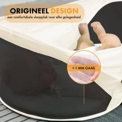 Deryan Infant Deluxe BabyBox Campingbedje - Cream + Inclusief Matras En Klamboe -Kinderwagens Winkel 1200x1200 1698
