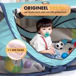 Deryan Peuter Luxe Campingbedje – Inclusief Zelfopblaasbare Matras - Ocean -Kinderwagens Winkel 1200x1200 1709