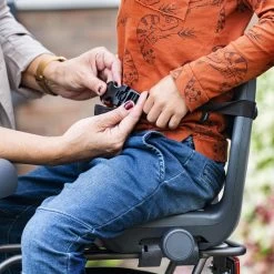 Qibbel 6+ Junior Fietsstoeltje Achter - Zwart Met Bruin Kussentje -Kinderwagens Winkel 1200x1200 1787