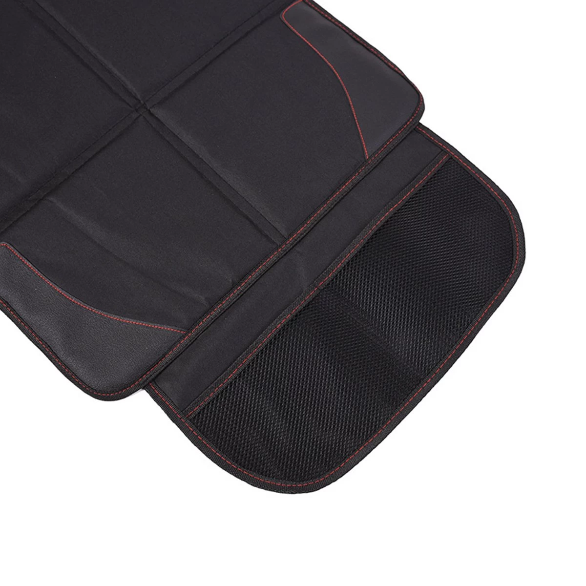 YONO Autostoel Beschermer Met Organizer - Hoes Bekleding Isofix Compatibel - Auto Accessoiers - Rugleuning Bescherming - Zwart 6 YONO Autostoel Beschermer Met Organizer - Hoes Bekleding Isofix Compatibel - Auto Accessoiers - Rugleuning Bescherming - Zwart - Afbeelding 6