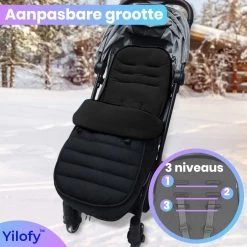 Yilofy Universele Luxe Voetenzak Babywagen & Autostoel Zwart Buggy Kinderwagen Voetzak -Kinderwagens Winkel 1200x1200 1950