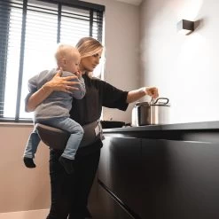 Deryan Pack Basic Luxe Heupdrager - Baby En Peuter Heupzitje - Draagzak Grijs -Kinderwagens Winkel 1200x1200 2019