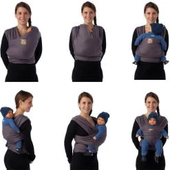 Babylonia Draagdoek - Tricot-Slen - Jeansblauw -Kinderwagens Winkel 1200x1200 2039