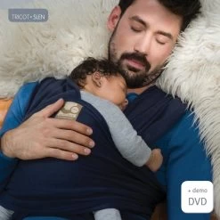 Babylonia Draagdoek - Tricot-Slen - Jeansblauw -Kinderwagens Winkel 1200x1200 2043