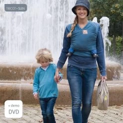 Babylonia Draagdoek - Tricot-Slen - Jeansblauw -Kinderwagens Winkel 1200x1200 2044