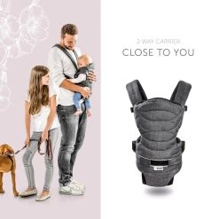 Hauck 2 Way Carrier Draagzak - Buikdrager - Melange Charcoal 16 Hauck 2 Way Carrier Draagzak - Buikdrager - Melange Charcoal -Kinderwagens Winkel 1200x1200 2090